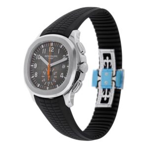 Alternative view of Patek Philippe Aquanaut Chronograph 5968A-001 Black