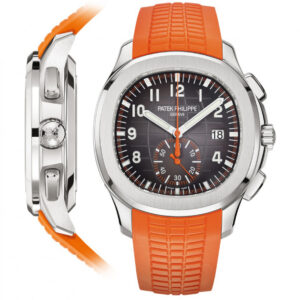 Alternative view of Patek Philippe Aquanaut Chronograph 5968A-001 Orange