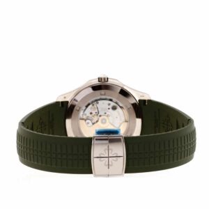 Alternative view of Patek Philippe Aquanaut Jumbo 5168G Khaki Green Replica