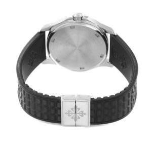 Alternative view of Patek Philippe Aquanaut Steel Black Dial Diamond Ladies Watch 5067