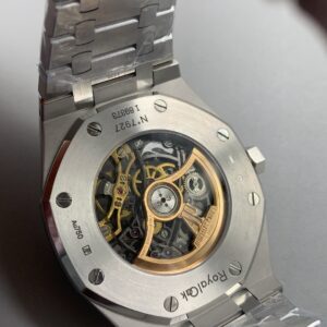 Alternative view of AP SEKELTON15407 hollow, frost gold, + customized gemstone 💎 circle,  7927